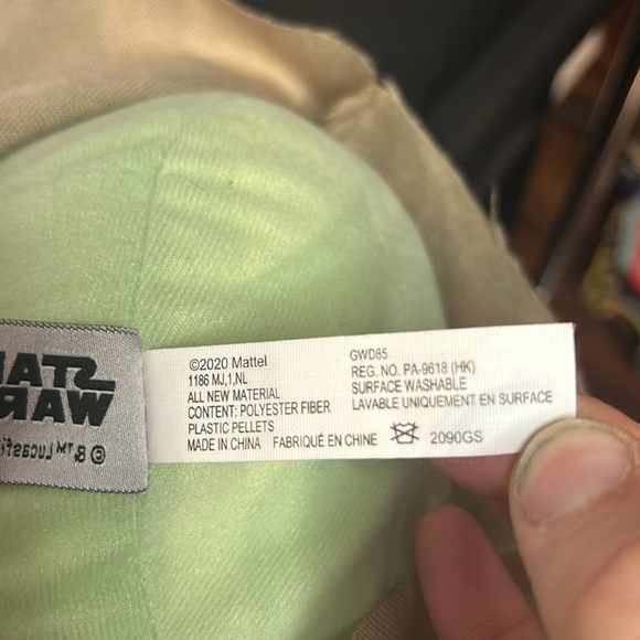 STAR WARS BABY YODA Mandalorian The Child Aka Mattel 2020 11” Plush Toy - Picture 5 of 10